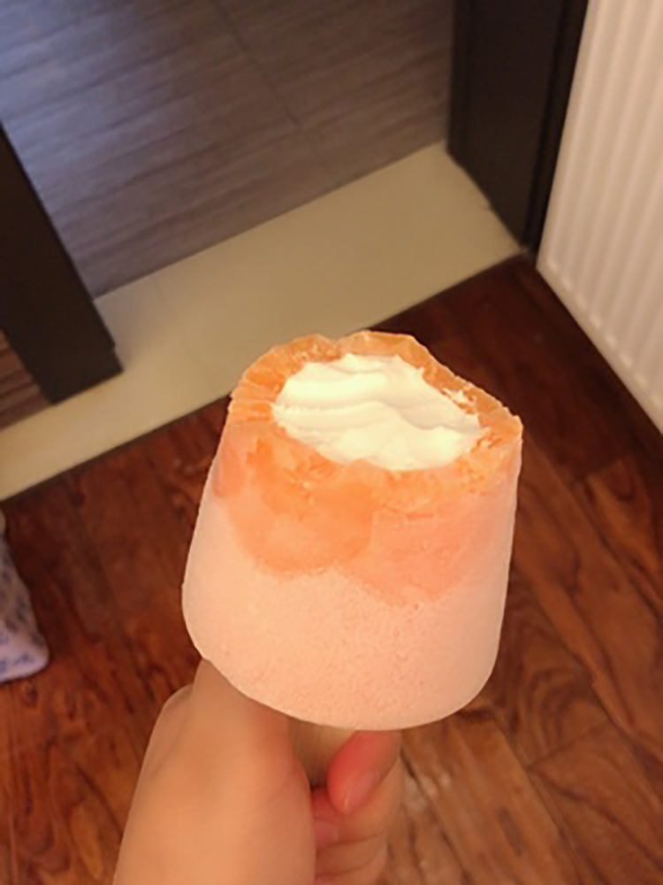 【15支】天冰大果夹心冰棒棍夏威夷两吃菠萝雪糕冰淇淋冰激凌冰棍 大