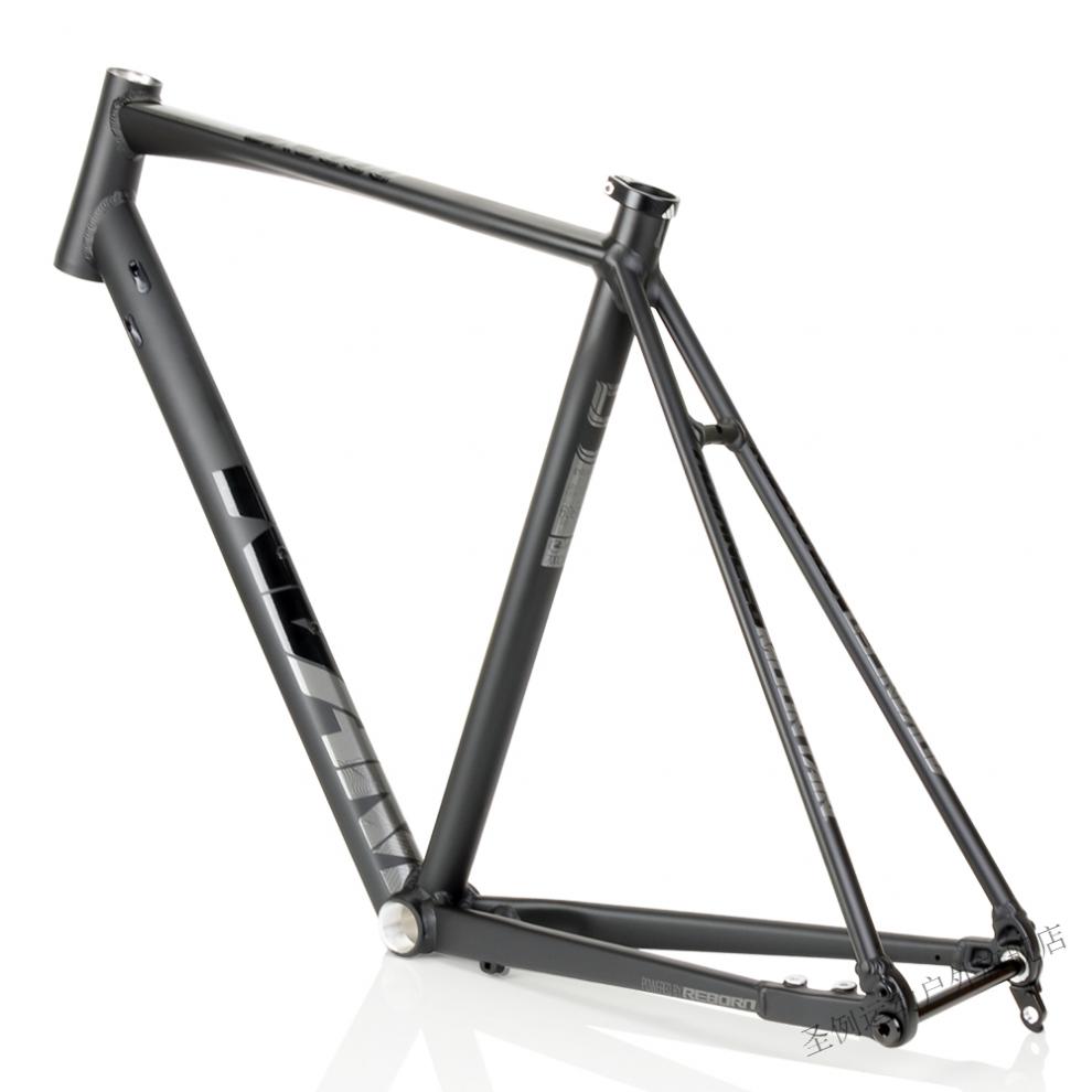 【京选好货】am 轻量铝合金自行车软尾速降车架 公路自行车架700c