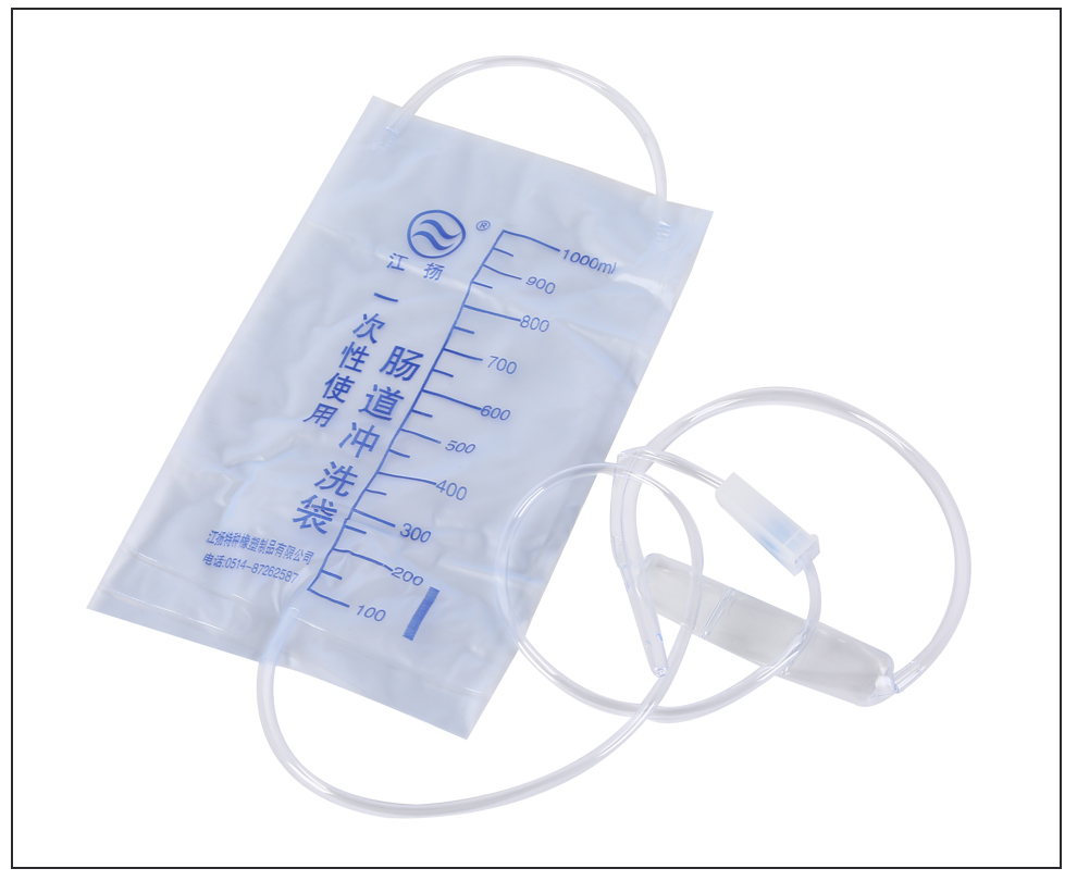 江扬 一次性使用冲洗袋肠道冲洗器灌肠袋 家用排便清肠器洗肠器独立