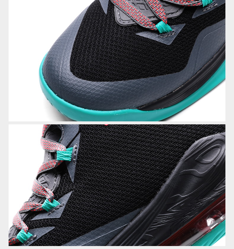 安踏神盾一代男子篮球鞋2021秋冬新款男鞋实战鞋气垫缓震高帮运动鞋