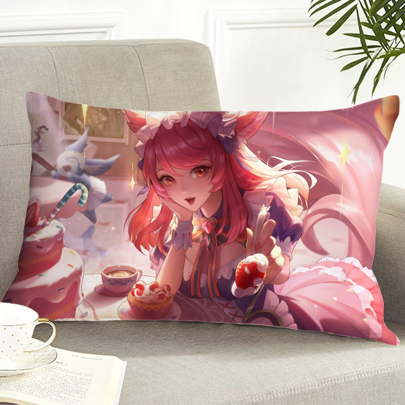 名创优品同款王者荣耀周边全英雄睡觉抱枕床头靠枕鲁班李白诸葛亮貂蝉