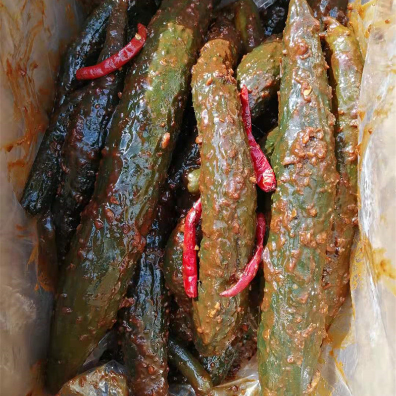 东北特色酱缸黄瓜酱黄瓜咸黄瓜酱缸咸菜腌制黄瓜10斤一箱