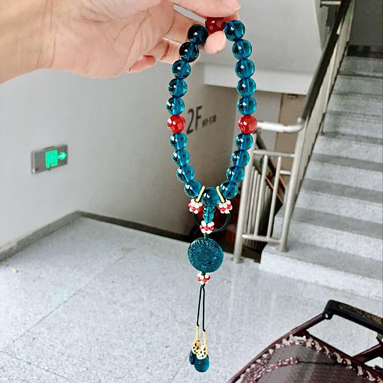 富察容音手链女延禧攻略秦岚皇后同款清十八子手串如懿传旗袍压襟橦华