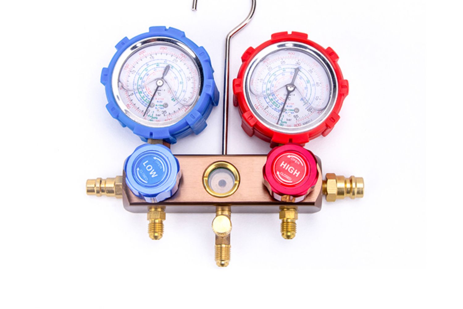 天南兄弟适用于r134a冷媒汽车加氟表雪种压力表冷媒阀空调加氟工具