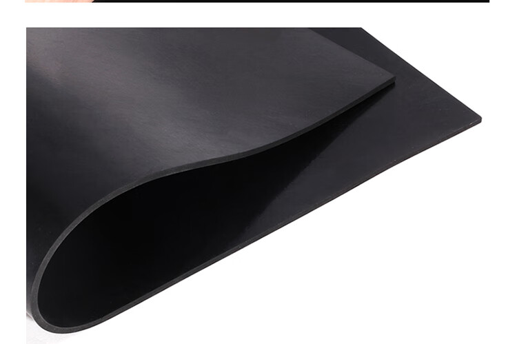 绝缘橡胶垫丁晴耐磨耐油防滑三元乙丙工业胶皮黑色丁腈橡胶板加工