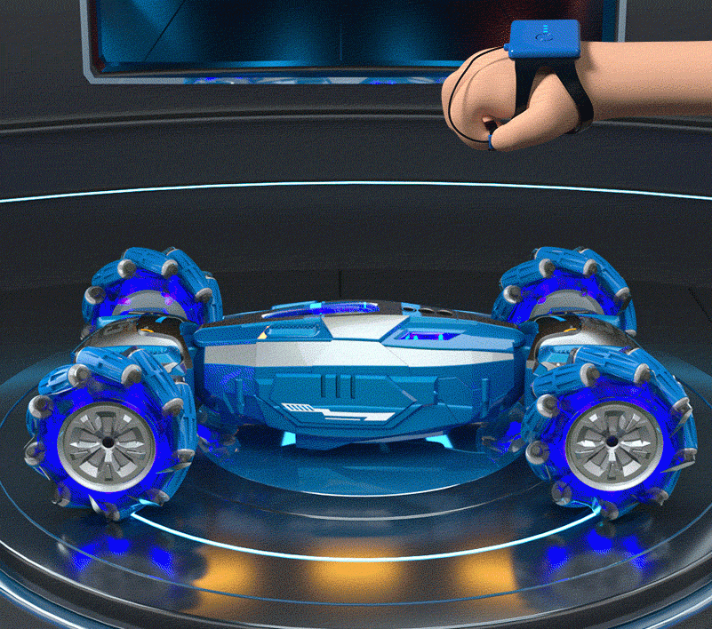 六一儿童节礼物双鹰遥控车儿童手势感应变形遥控汽车超大号四驱扭变