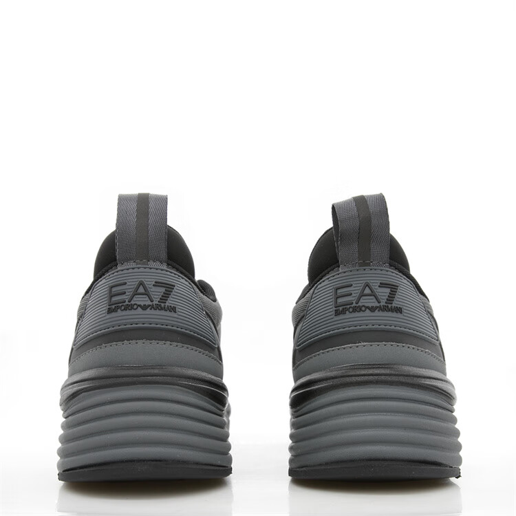 阿玛尼(armani) 男士鹰标老爹鞋低帮鞋透气运动鞋男鞋 黑色 q603 40