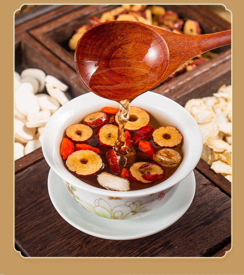 泷御堂人参十宝茶枸杞花茶组合养生茶包八宝茶男性保健品人五宝茶玛咖