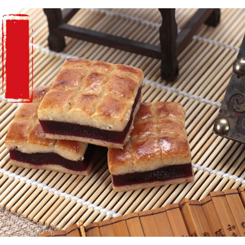 天津特产点心山楂京糕饼天酸甜老人小孩零食传统手工小吃糕点消食