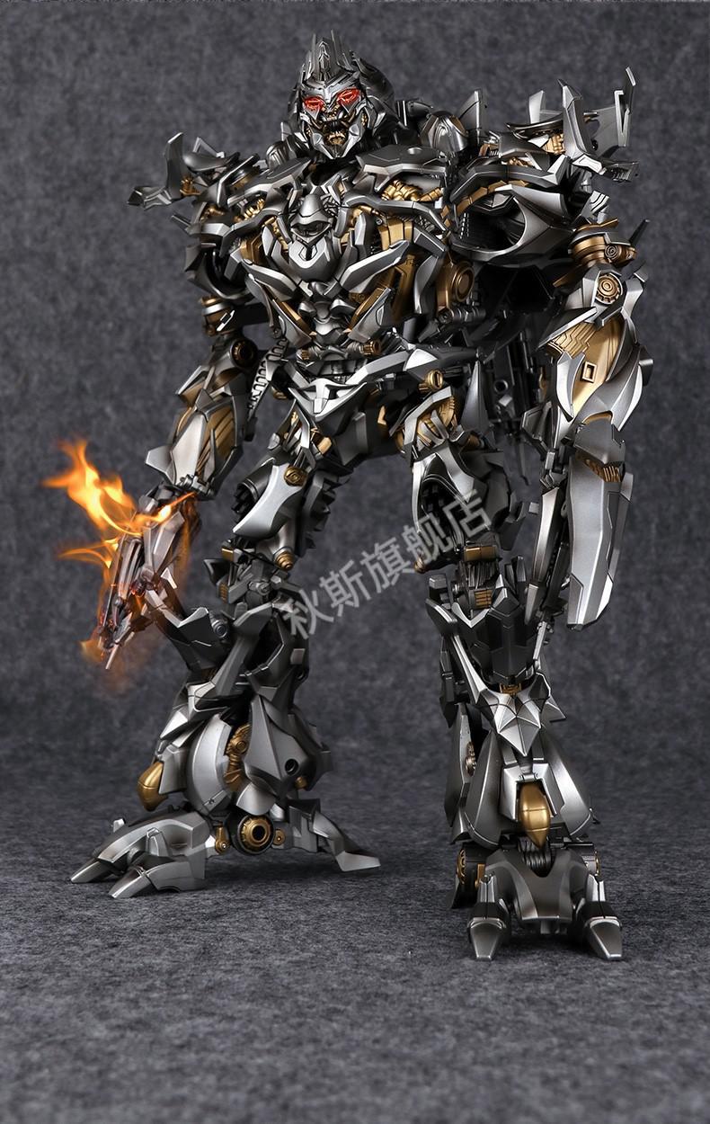 变形·金刚mpm08威震天 t-08变形玩具震天翼k版放大精涂mpm08飞机威震
