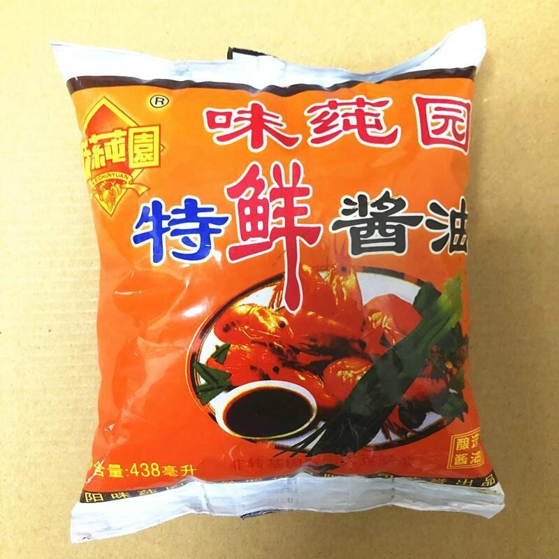 贵州特产贵阳味莼园特鲜酱油家乡味道烹饪红烧438m每袋袋烹调作料5袋