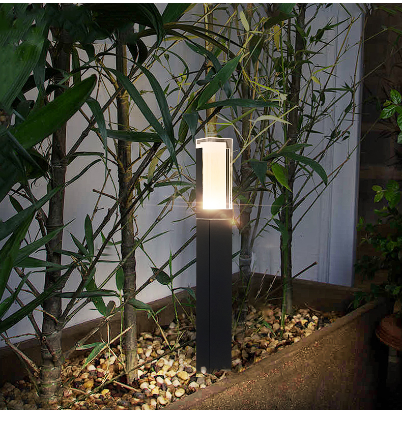 欢刻照明简约led草坪灯户外防水庭院灯别墅花园草地景观灯柱灯室外灯