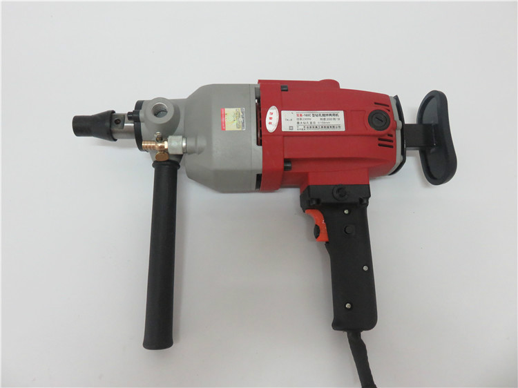 双高大功率空调水钻机钻孔机手持金刚石水钻机钻孔机工程钻机120f调速