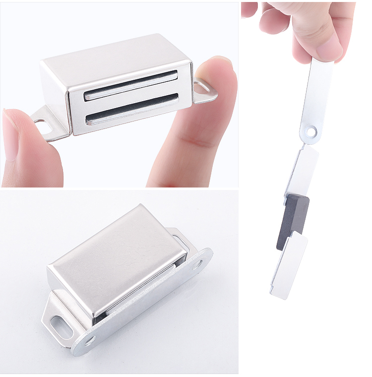 门吸磁铁柜门吸合器强力磁吸门锁衣柜门吸门扣锁扣碰珠磁碰橱柜子磁铁