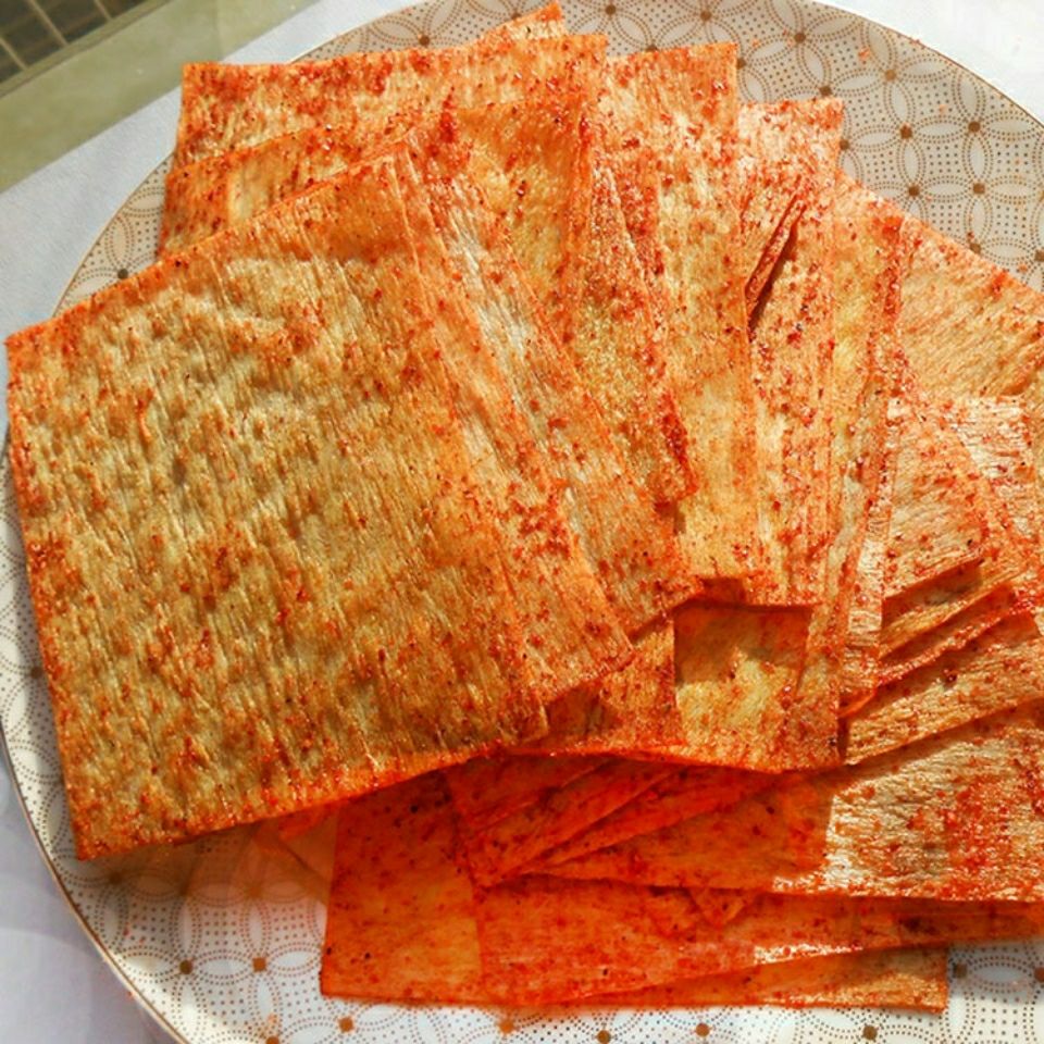 双峰好辣香麻辣片80后儿时怀旧豆皮片湖南熟食辣片辣条零食110g好辣香