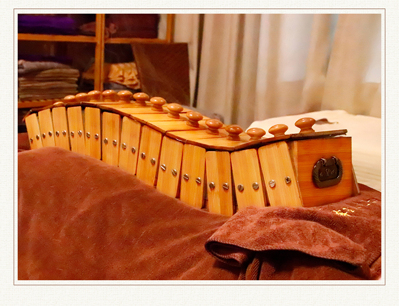 妙灵安楠竹龙骨灸器具隔葁督脉灸工具长蛇火龙灸艾灸馆美容院专用艾灸