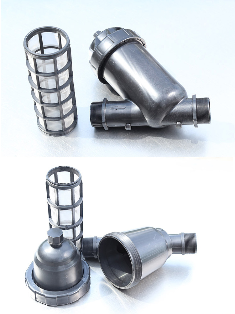 网式过滤器农业灌溉设备设备y型过滤器t型过滤器塑料过滤喷灌滴灌 Φ