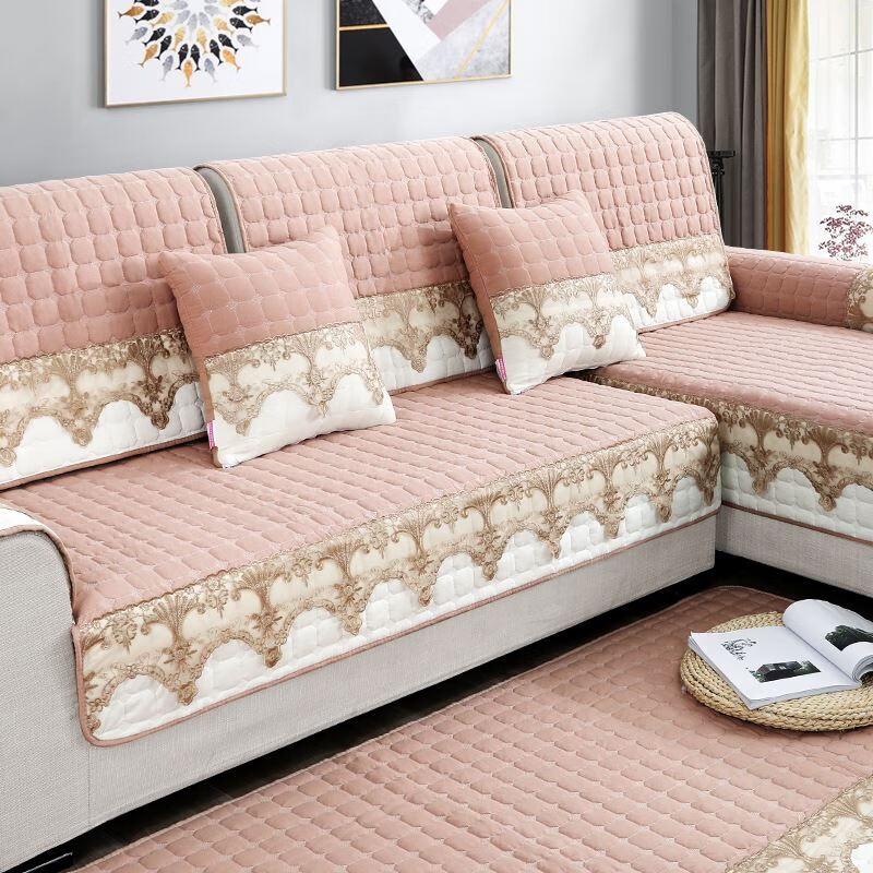 沙发套七字型沙发套全包套冬季3米6沙发套罩1十2十3沙发套七字型沙发