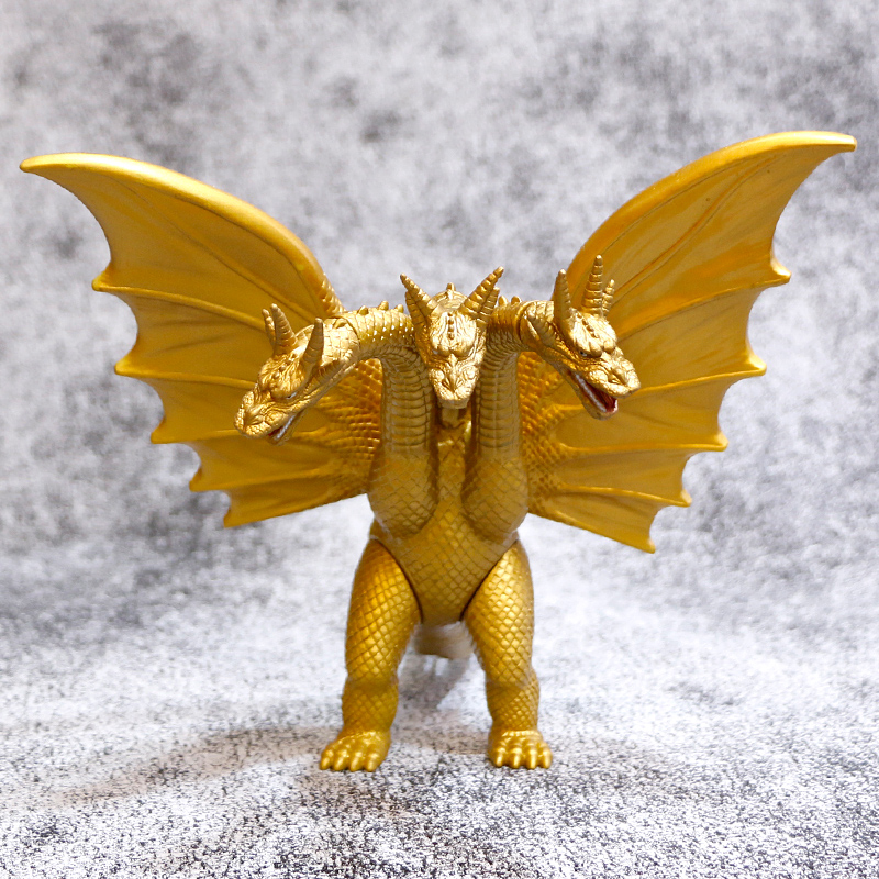 万代(bandai)哥斯拉2怪兽三头龙模型手办基多拉可动摆件玩具拉顿生日