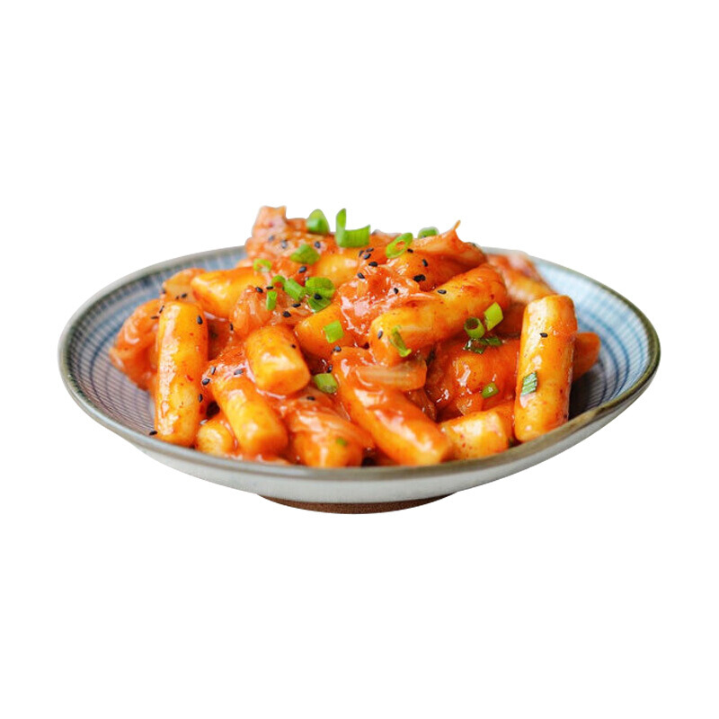 清净园杯装炒年糕甜辣年糕芝士咖喱韩式年糕条速食杯装微波年糕条 甜