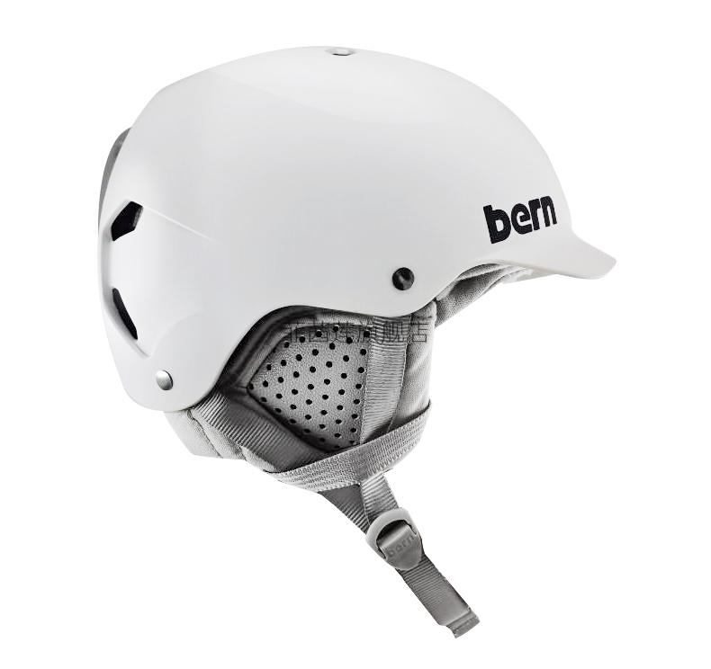 bern头盔2222新款bern单板滑雪头盔成人通用款滑雪装备亚洲版软盔