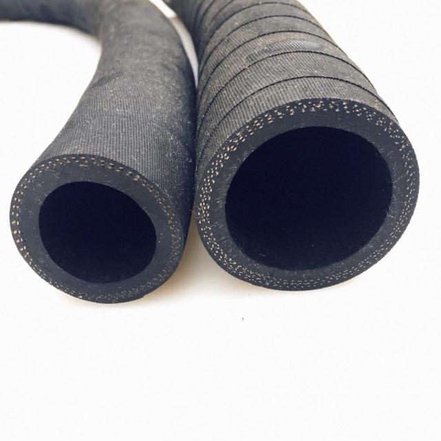 夹布橡胶管高压橡胶管高温黑胶管皮管四分六分一寸蒸汽软管内径60mm每