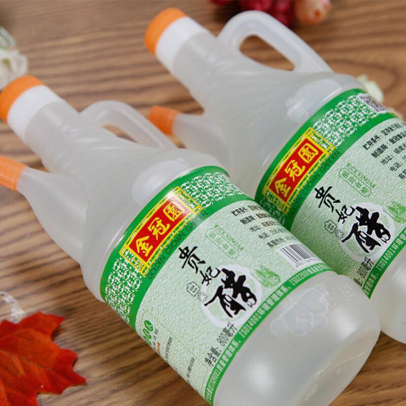 金冠园贵妃醋贵妃白米醋酿造食醋泡凤爪泡果蔬凉菜800ml*2瓶 3瓶