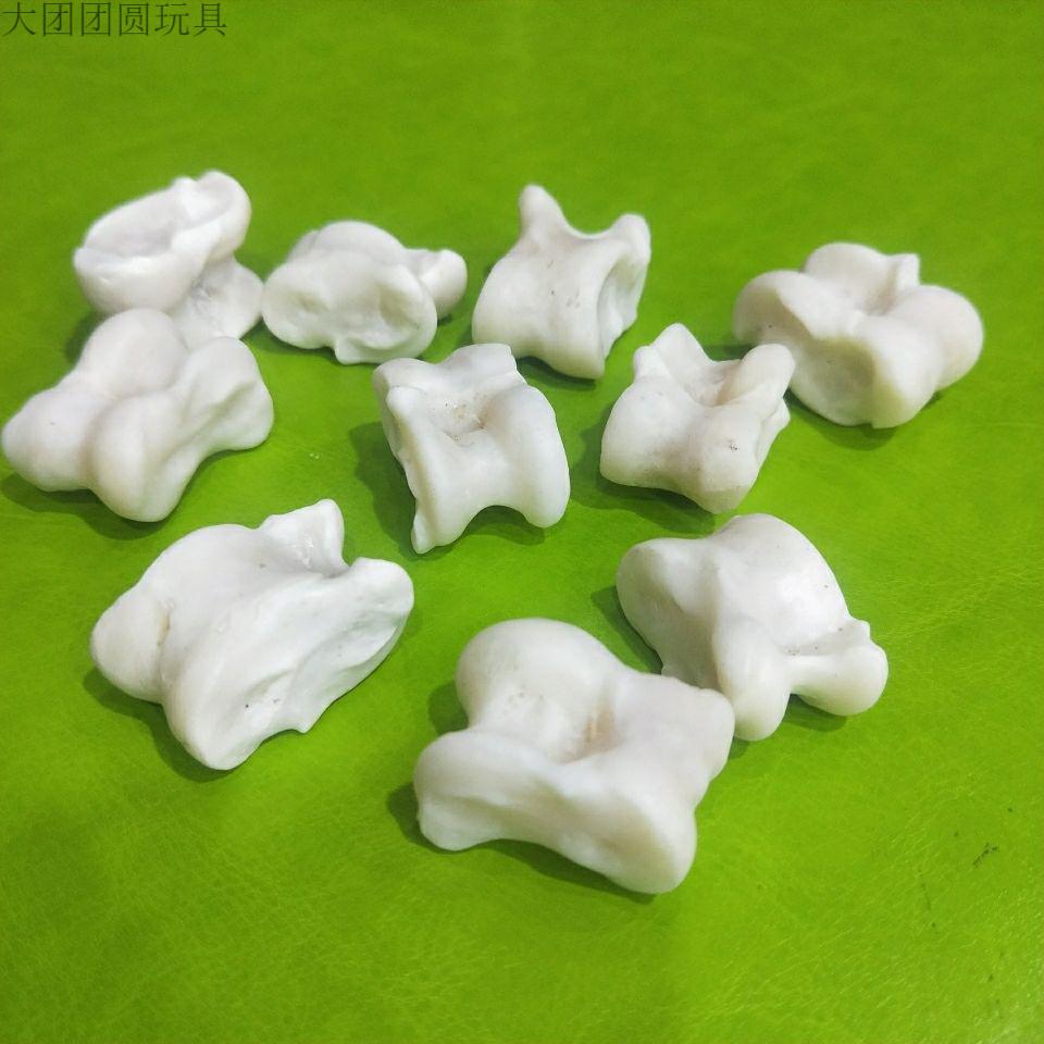 蒙古特色羊嘎拉哈羊拐骨髀石嘎啦哈旮旯哈羊骨头子儿传统怀旧玩具 20