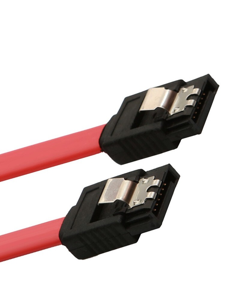 sata30硬盘数据线sas连接线主板到硬盘传输线直头4条6条装4sata直头1m