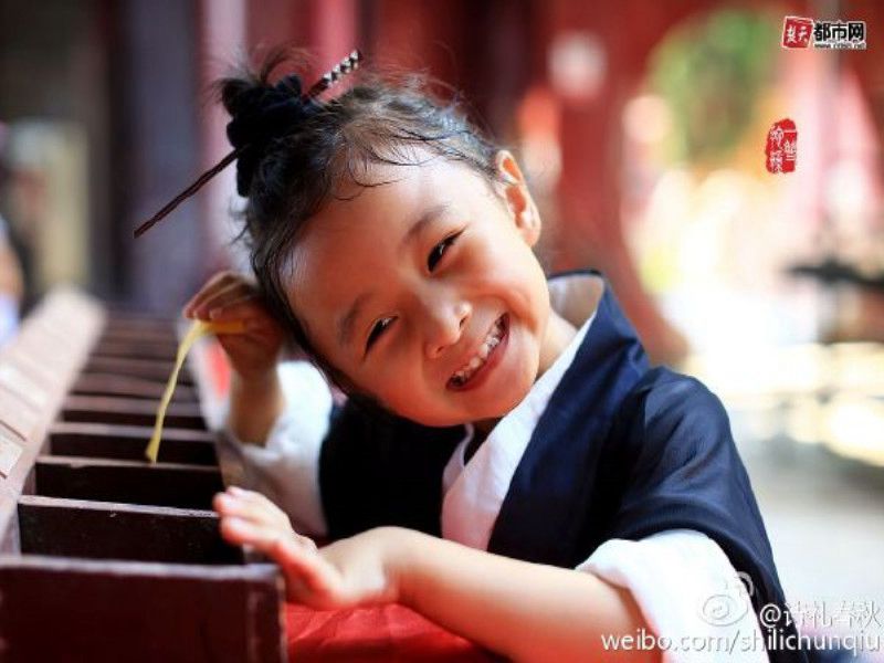 奈久留美从前有座山演出服道士下山儿童道士国学古装道袍小道姑书童