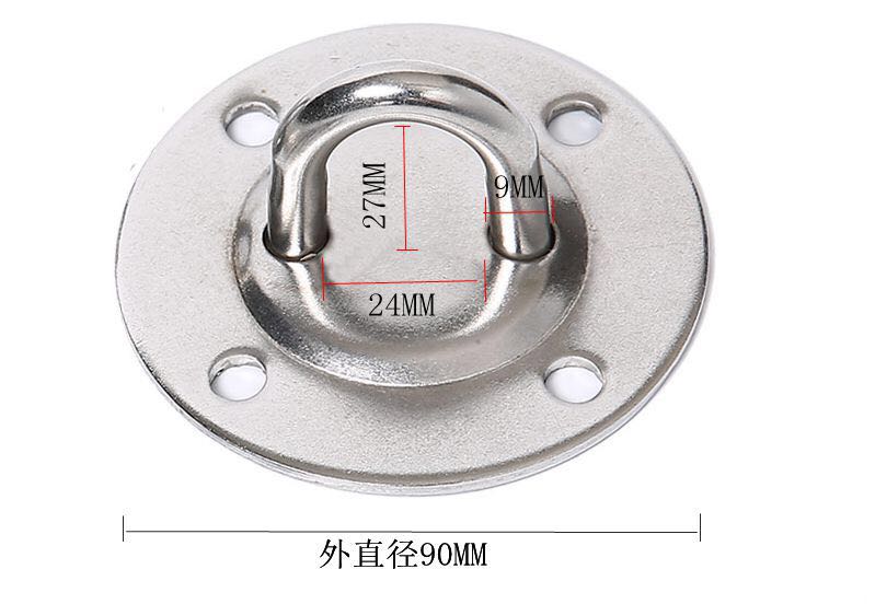 智脉不锈钢加固型吊扇钩吊沙包钩墙壁吊钩吊灯吊顶挂钩风扇挂钩