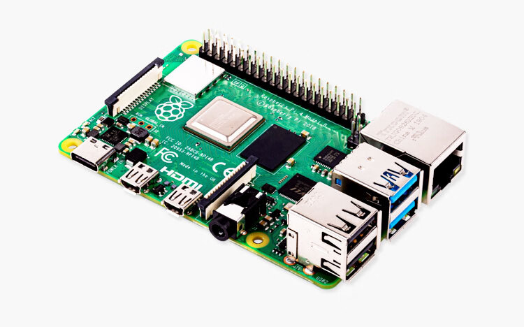 pi 4b 2g 4g 8g 4核开源arm主板小电脑 智能小车套件 piracer pro ai