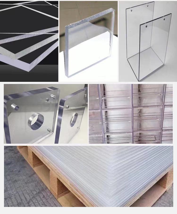 透明塑料板pvc硬片硬板材透明塑料片pc板高透明塑胶板pvc薄片材厚10