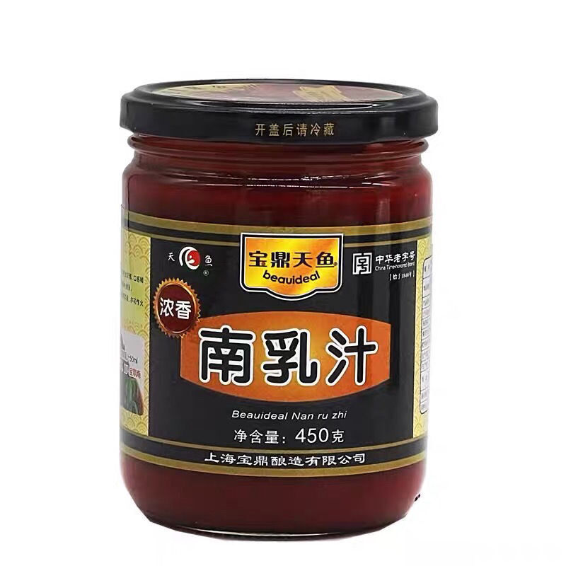 上海鼎丰南乳汁桶装红豆腐乳汁红烧肉调料南乳酱卤汁腐乳汁 咸亨南
