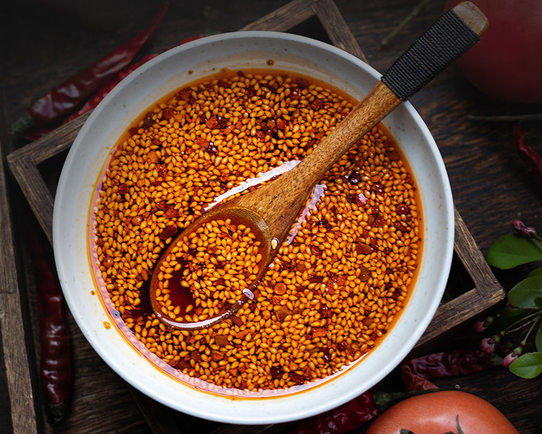 商用装四川红油辣椒油特香辣农餐饮商用麻辣油泼辣子凉拌菜调料a款有