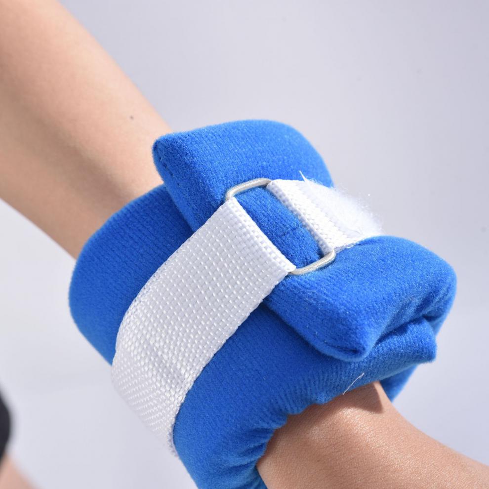 康兴达手腕约束带手腕捆绑束缚带固定带束手带搭配病床束缚白色均码