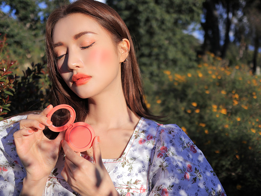 3ec单色腮红液体delectable裸妆自然rosebeige高光一体盘晒红女送女友