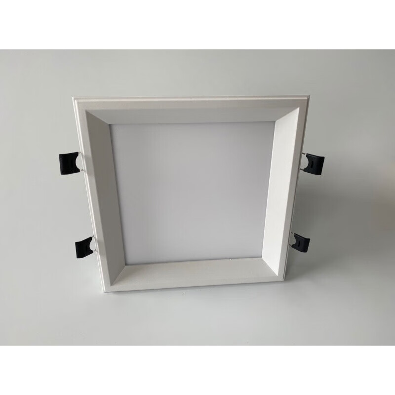 适用于集成吊顶光源蜂窝大板小方灯开孔1919小筒灯2020厨卫格栅灯 12w