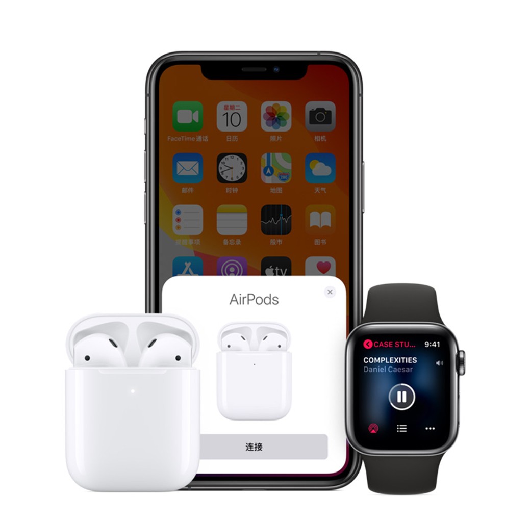 appleairpods2代无线蓝牙耳机iphone苹果手机耳机二代airpods2龙猫套