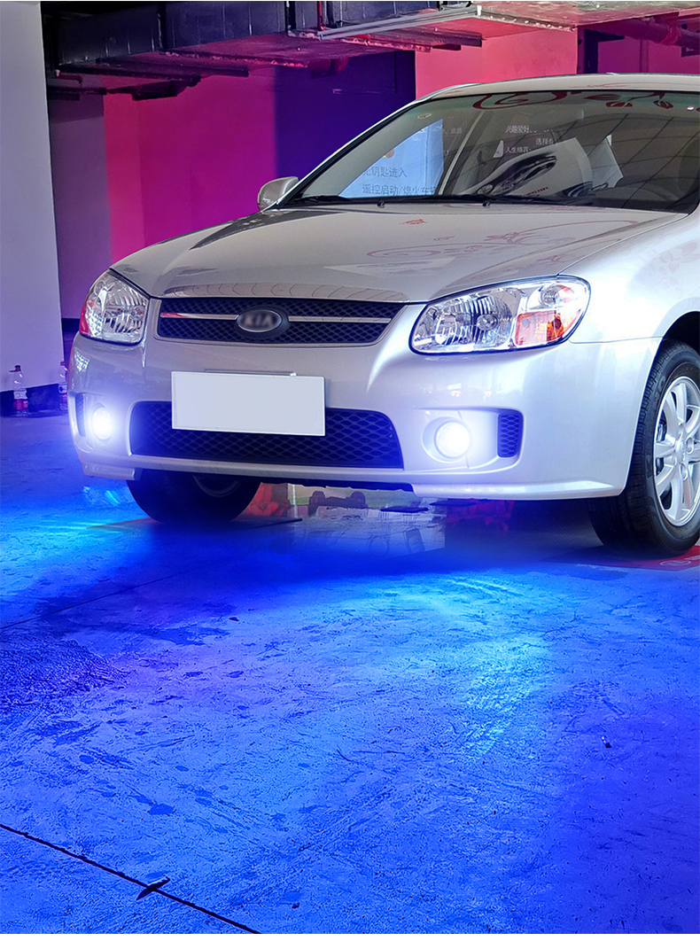 适用0813款起亚赛拉图10雾灯led黄金光灯泡12雾灯赛拉图欧风改装双色