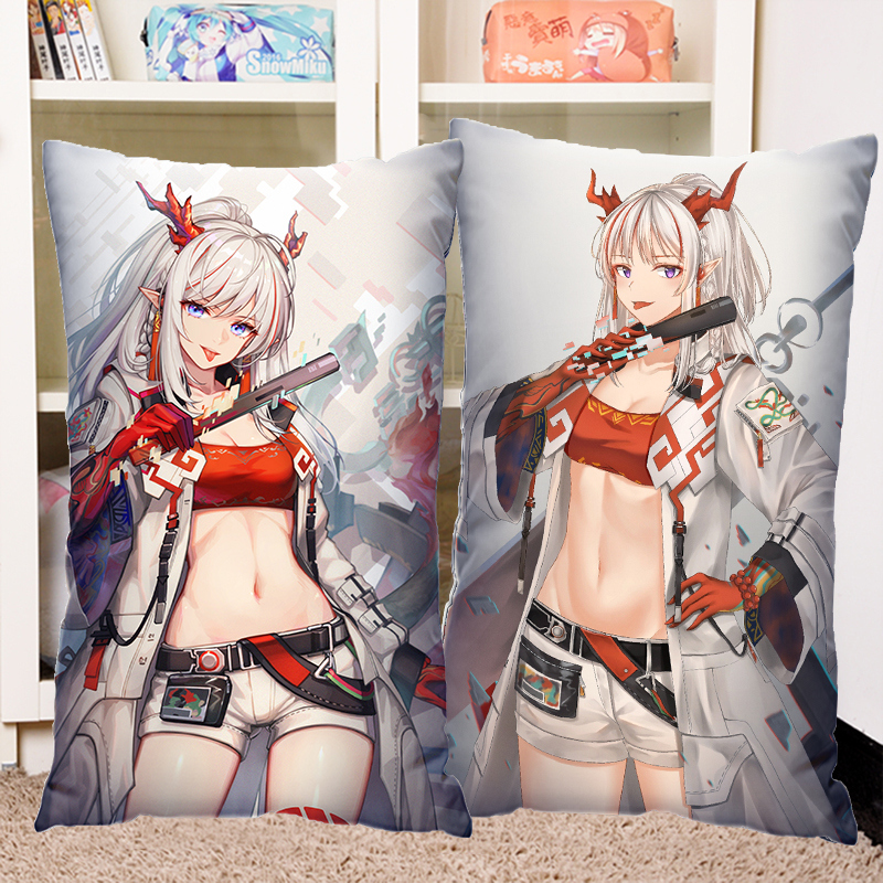 2022新品明日方舟抱枕明日方舟周边斯卡蒂艾雅法拉半身抱枕陈史尔特尔