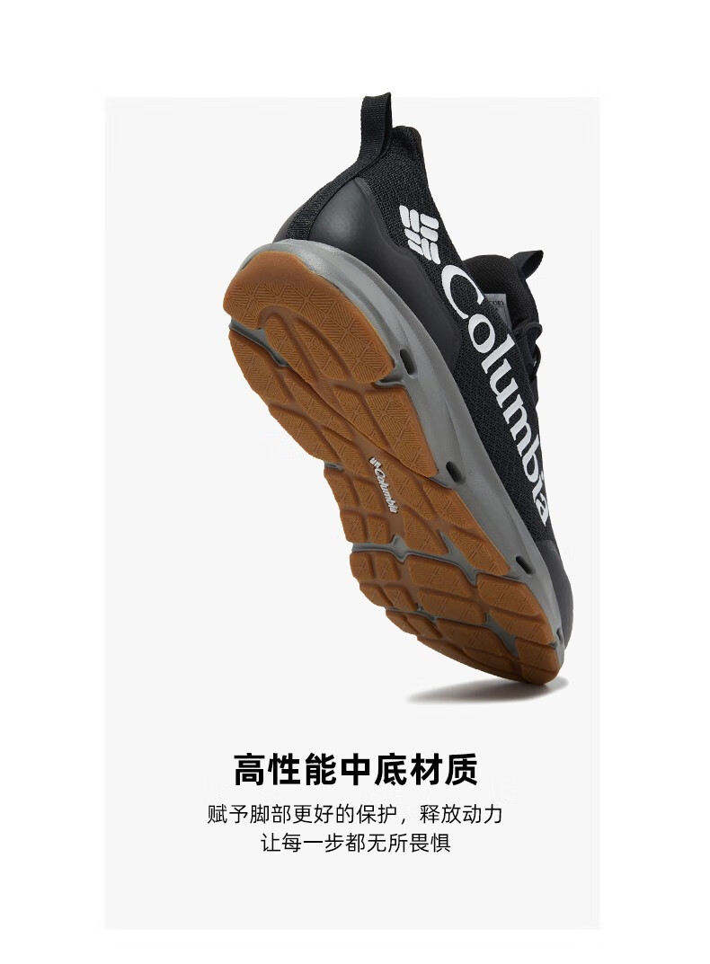 哥伦比亚户外女子春夏轻便透气网面舒适防滑涉水两徒徒步溯溪鞋 dl