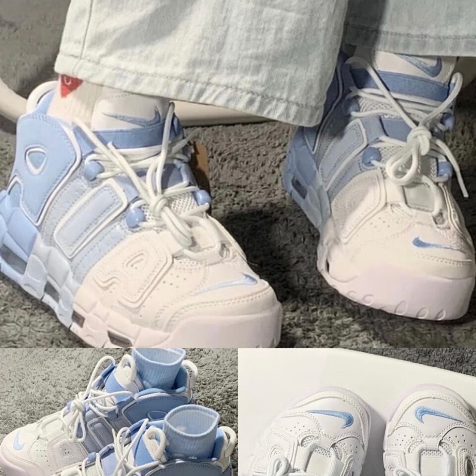 dunksb新款皮蓬大air白蓝天空蓝拼接色男女同款运动篮球鞋aj3官网nike