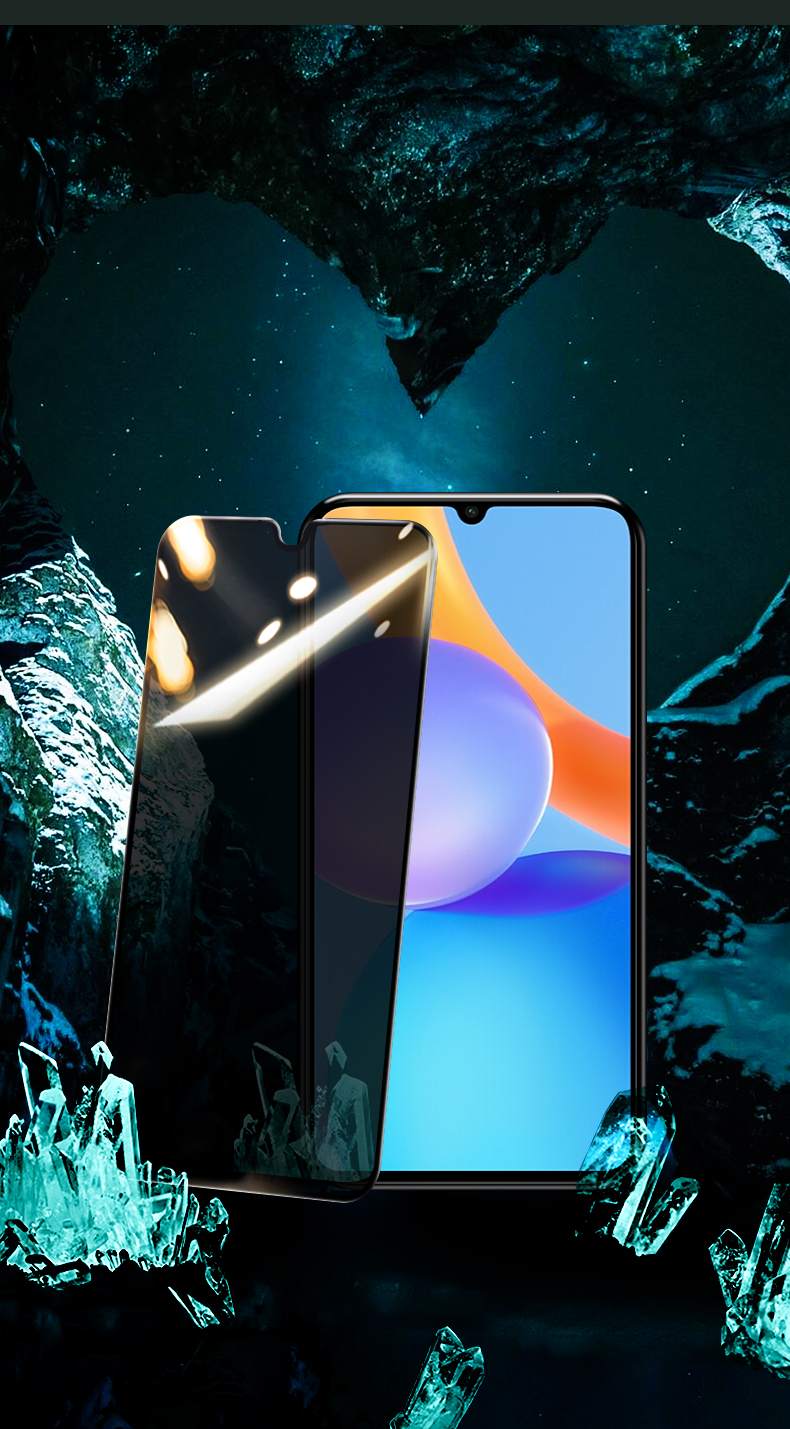 伊诺茂华为荣耀play5t活力版钢化膜防窥paly5手机全屏覆盖防窥膜honor