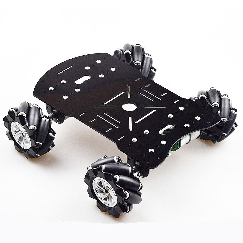 极客开发编程学习ros智能车套件智能小车麦克纳姆轮diy底盘小车全向轮