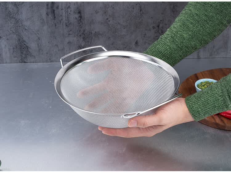 梵蒂威仕不锈钢304油炸滤油网筛洗小米芝麻神器过滤网洗米筛洗菜漏盆