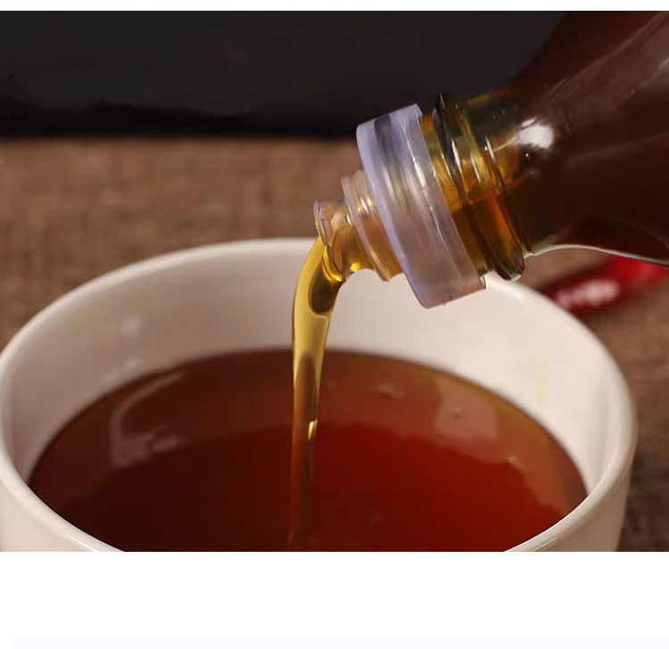 安徽芝麻油家用火锅食用麻油冷榨石磨农家自榨小磨香油400ml7两左右