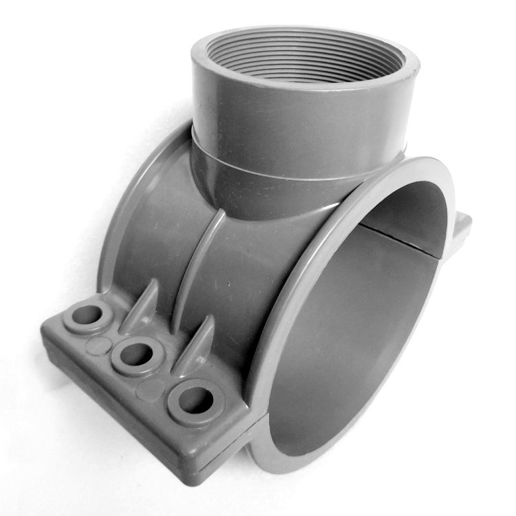 pvc管件增接口三通异径哈夫节鞍形马鞍座快速接头160补漏变径内丝 200