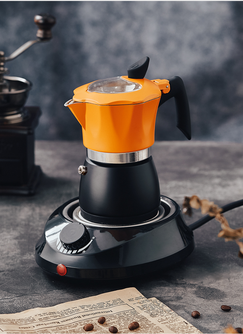浓缩咖啡萃取器摩卡壶家用意式煮咖啡壶器具咖啡机浓缩萃取壶摩卡户外