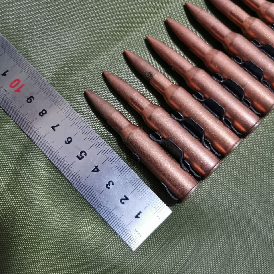 挂墙上的弹壳工艺品95型5.8毫米弹壳链 53型7.